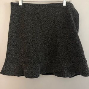 LOFT Tweed, Ruffled Skirt
